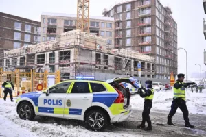 Five people seriously hurt after lift crashes to ground on building site