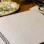 A braille menu on a table at an ASK Italian restaurant