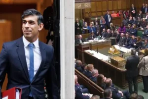 Rishi Sunak dismisses Tory criticism of Rwanda bill as ‘debating society behaviour’