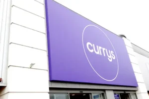 Currys sales fall as consumer spending remains under pressure