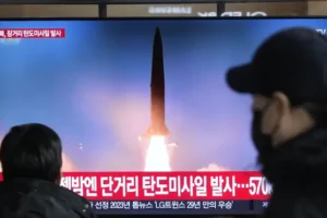 North Korea resumes weapons launches by firing ballistic missile into sea