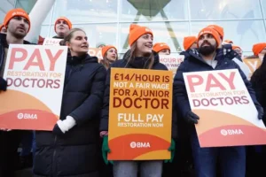 Junior doctors’ strike enters second day