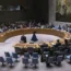 The Security Council meeting at the United Nations headquarters