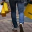 Shoppers with bags