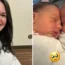 A mum has given birth to two babies in a 'one in a million' pregnancy.
