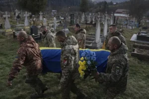 Russian drone and artillery attack in Ukraine kills six and knocks out power