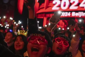 New Year’s Eve celebrations roll across Asia