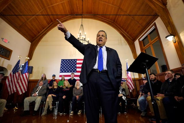 58f047d69c8942668bf6795180b9bb80 APTOPIX Election 2024 Christie