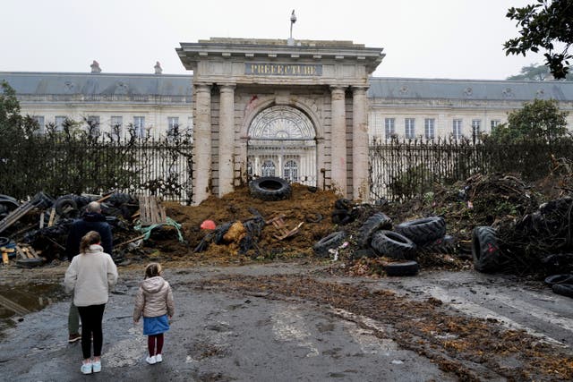 59625d3122dc410e86fc077e24ca9733-1 France Farmers Protests
