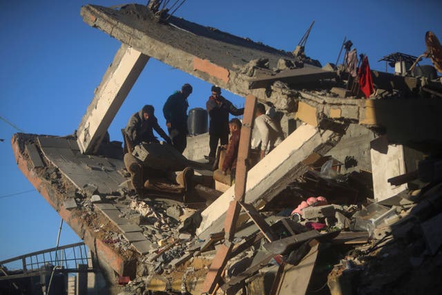 Air strike damage