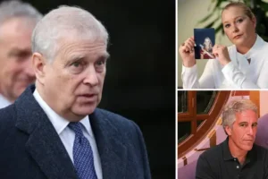 Virginia Giuffre claims she was sex-trafficked to Prince Andrew and ‘two of the world’s most respected politicians’