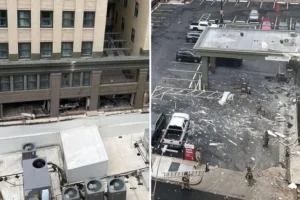 At least 10 injured after explosion at Texas hotel as police declare ‘major incident’