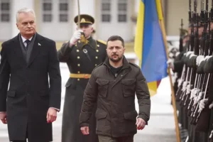 Zelensky visits Baltic nations seeking more aid against Russia’s invasion