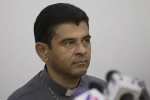 Nicaraguan bishop Rolando Alvarez and 18 priests arrive in Rome after release