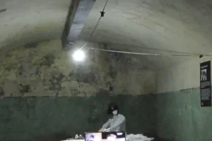 Hostages’ survival chances ‘dwindle by the minute’: Horror of Hamas tunnels recreated as family pleads ‘bring them home’