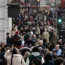 People on high street