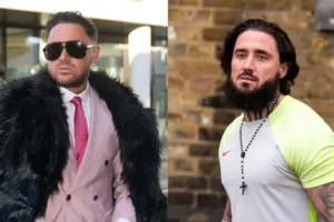 Stephen Bear unrecognisable as he leaves prison after serving 11 months for sharing sex tape