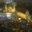 People take part in a protest in Bratislava on Thursday
