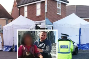 Dad, 45, dies with two young daughters and woman, 36, on quiet Norfolk estate