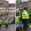 West Midlands Police in Victoria Square in central Birmingham after a 17-year-old boy was stabbed to death