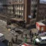 The scene of the fire