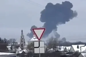 Russia claims Ukraine shot down transport plane, with 74 on board killed