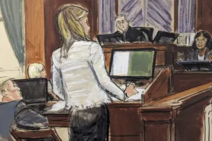 Trump gives evidence in defamation trial deciding on payout for columnist