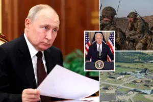 US to store nuclear weapons in new RAF facility as Nato countries warned to prepare for Putin conflict