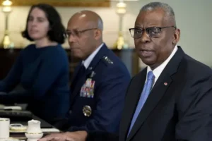 US defence secretary Lloyd Austin returns to work after cancer surgery