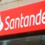 A Santander branch sign