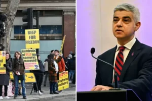 Minister tells Sadiq Khan ‘no legal barriers’ stop him sending scrapped cars to Ukraine in Ulez row after he blames govt