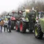 Protesting French farmers and their tractors