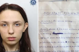 ‘He stabs her in the back as I stab her in the stomach’: Inside killer Scarlett Jenkinson’s ‘murder’ notebook