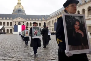 France pays homage to victims of Hamas’s October 7 attack in Israel