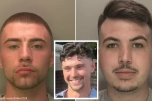 Man guilty of murdering ex-girlfriend’s new lover in ‘brutal and frenzied’ attack – as friend charged for encouraging stabbing