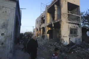 Israeli strikes hit Rafah after warning from President Biden