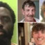 University of Nottingham students Barnaby Webber (bottom right), Grace O'Malley-Kumar (top right), and Ian Coates (top middle) were killed by Valdo Calocane