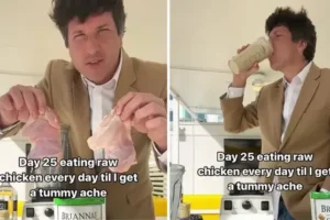 ‘Why aren’t you dead?’: Man ‘eats raw chicken for 25 days straight’ but feels ‘totally fine’