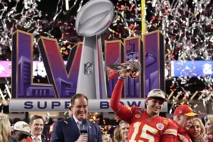 Super Bowl was most watched programme ever in the US with 123.4 million viewers