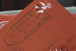 Love is in the air, and the post, in the US city of Loveland
