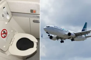 Woman booted off flight for using toilet too many times due to ‘upset stomach’ after trip to Mexico