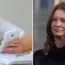 Keegan and child with a phone