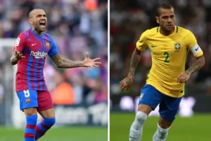 Former Barcelona and Brazil star Dani Alves jailed for raping woman in nightclub toilet
