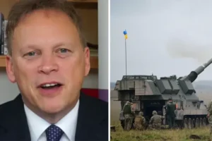 ‘We will be there to the end’: Shapps vows UK will back Ukraine until war is over, as Britain gives £245m military aid