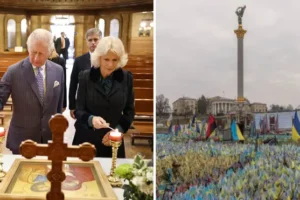 King Charles hails ‘heroism’ of Ukrainians as world leaders mark second anniversary of Russian invasion in Kyiv