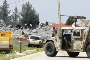 Israel’s air force attacks Hezbollah targets ‘deep inside Lebanon’