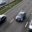 Vehicles on a motorway