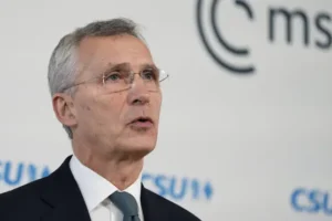 Nato chief says alliance has no plans to send troops to Ukraine