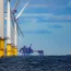 Wind turbines and oil platform