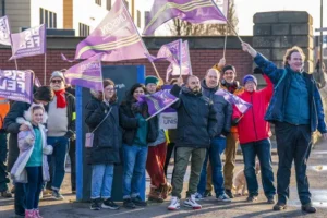 Lecturers stage national day of strike action as dispute over pay continues